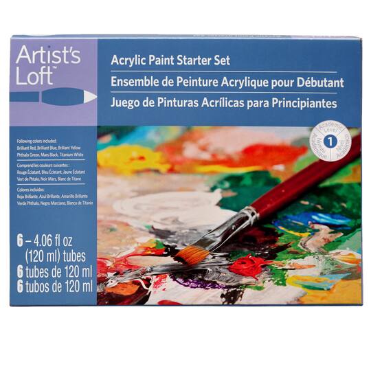 Acrylic Paint Starter Set By Artist S Loft Michaels
